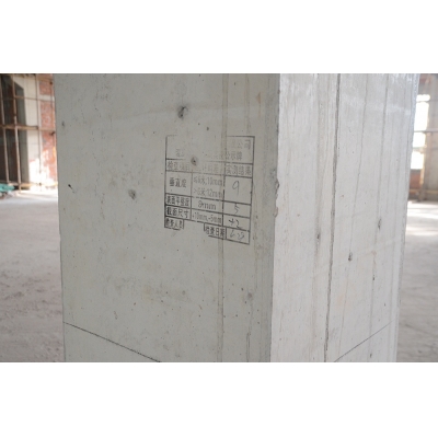 框架柱實(shí)測(cè)實(shí)量情況