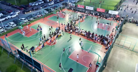 海鹽縣第24屆“中達(dá)建設(shè)杯”3×3籃球賽開(kāi)幕